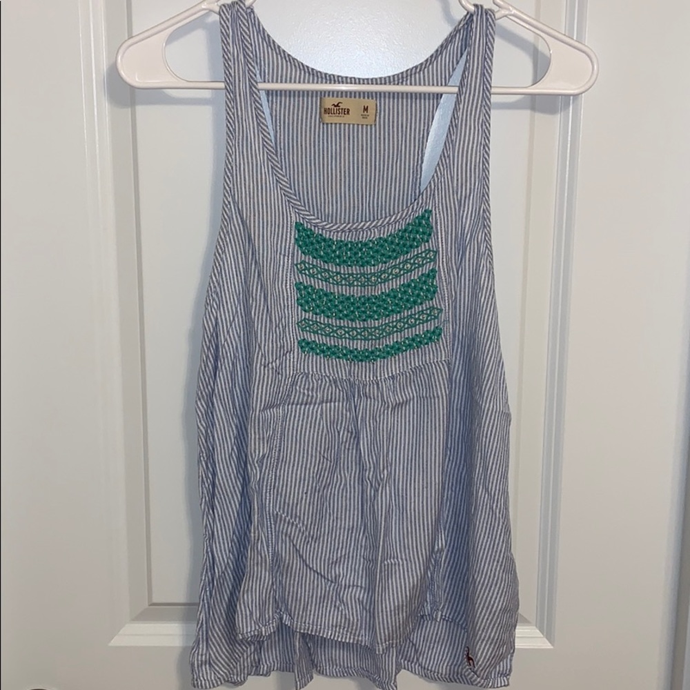 Hollister Striped Tank Top